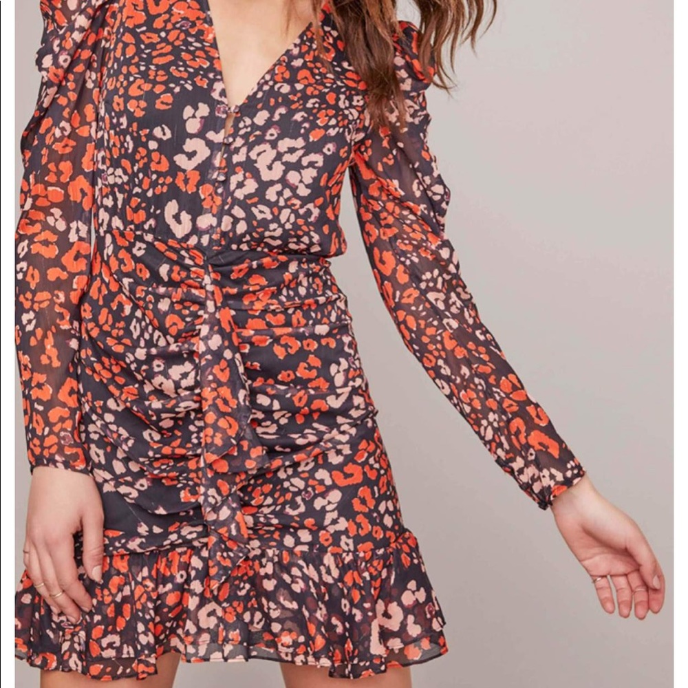 ASTR THE LABEL MIMI LEOPARD DRESS